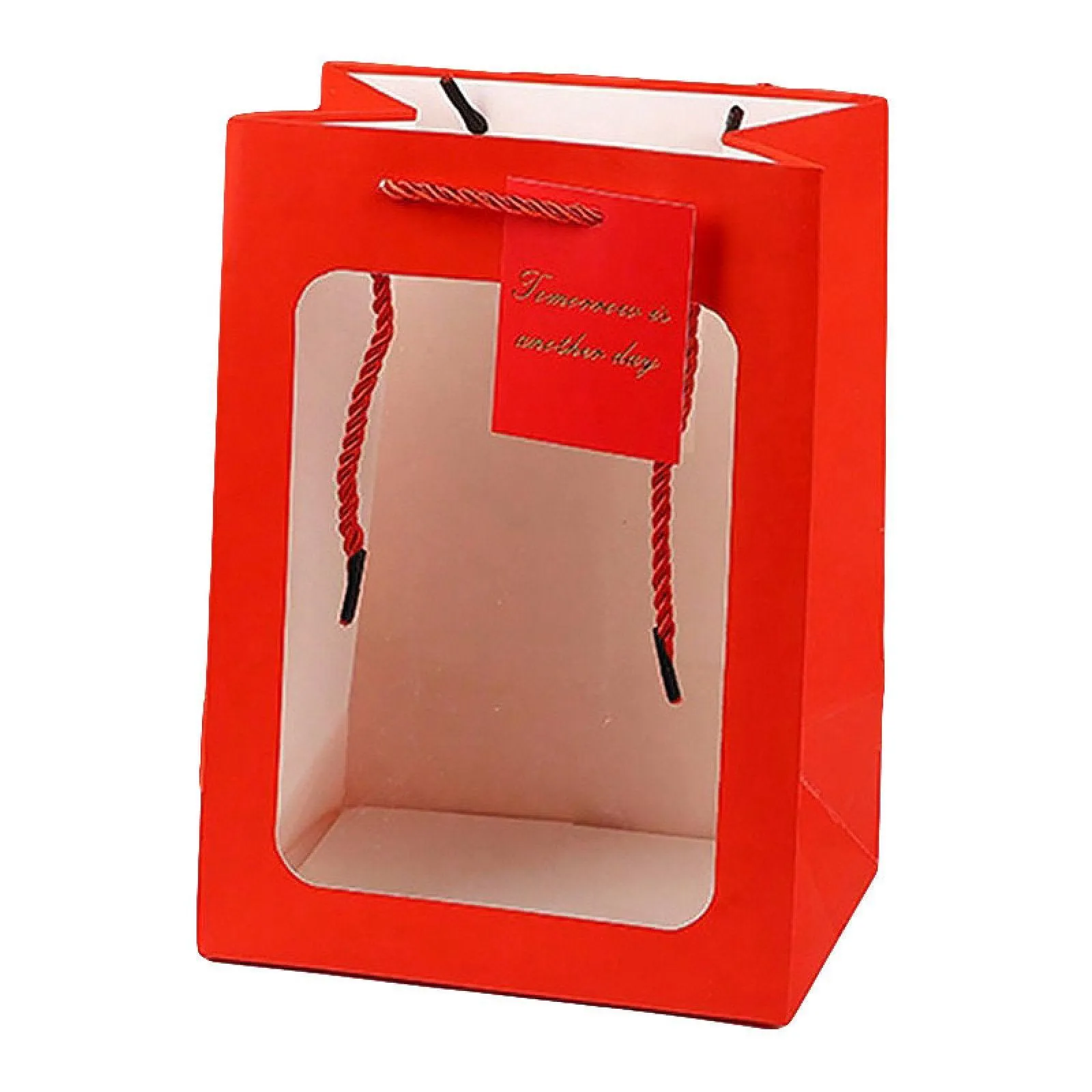 Gifts with Window Tote Bag 3 Colors 25PCS