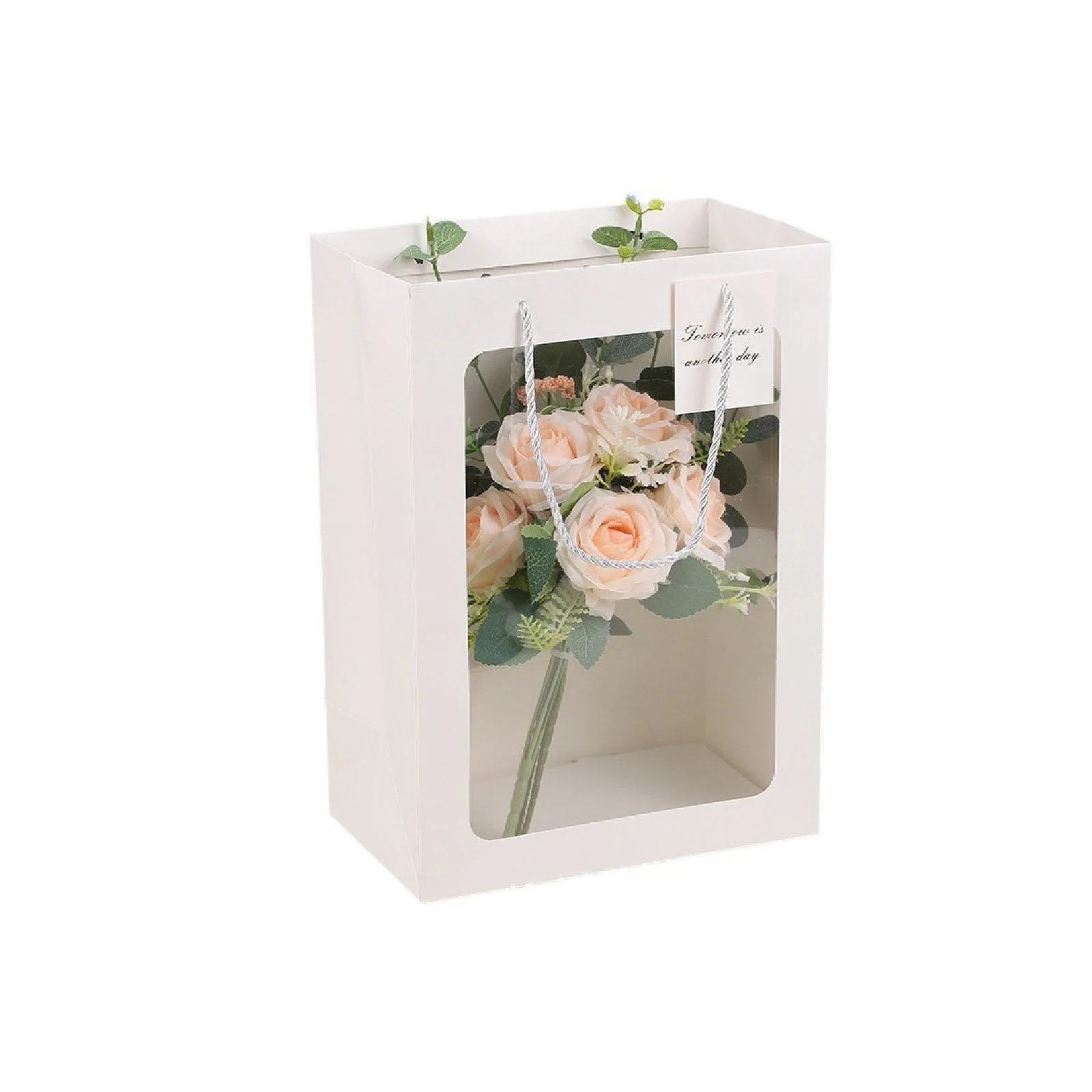 Gifts with Window Tote Bag 3 Colors 25PCS