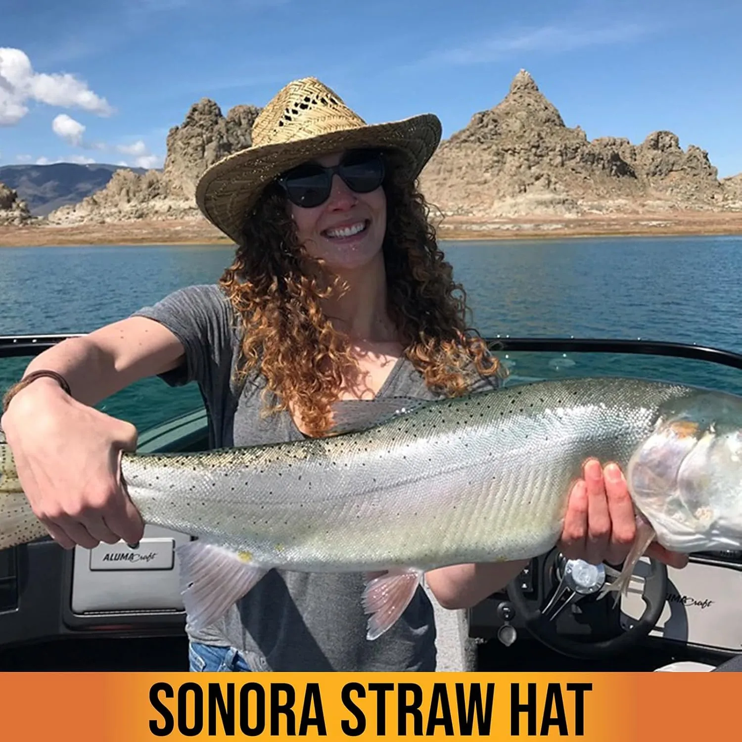 Glacier Glove Unisex Sonora Straw Hat | Lightweight Breathable Quick-Drying Wide-Brimmed Sun Hat with Adjustable Chin Strap