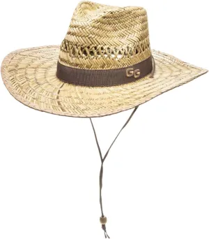 Glacier Glove Unisex Sonora Straw Hat | Lightweight Breathable Quick-Drying Wide-Brimmed Sun Hat with Adjustable Chin Strap