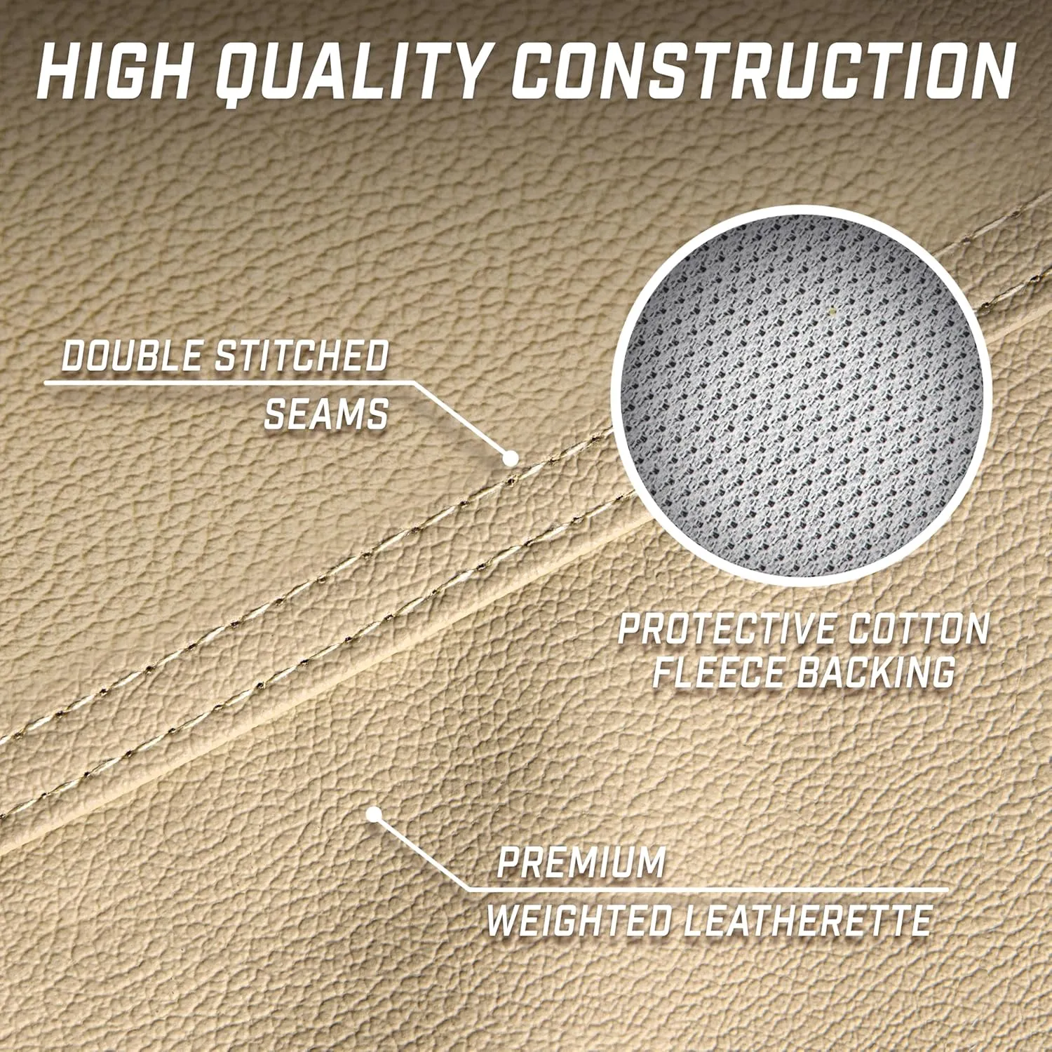 GoSports Premium Leatherette Pool Table Covers - Waterproof & Tearproof - 6/7/8/9 ft Heavy Duty Indoor & Outdoor Billiard Table Covers