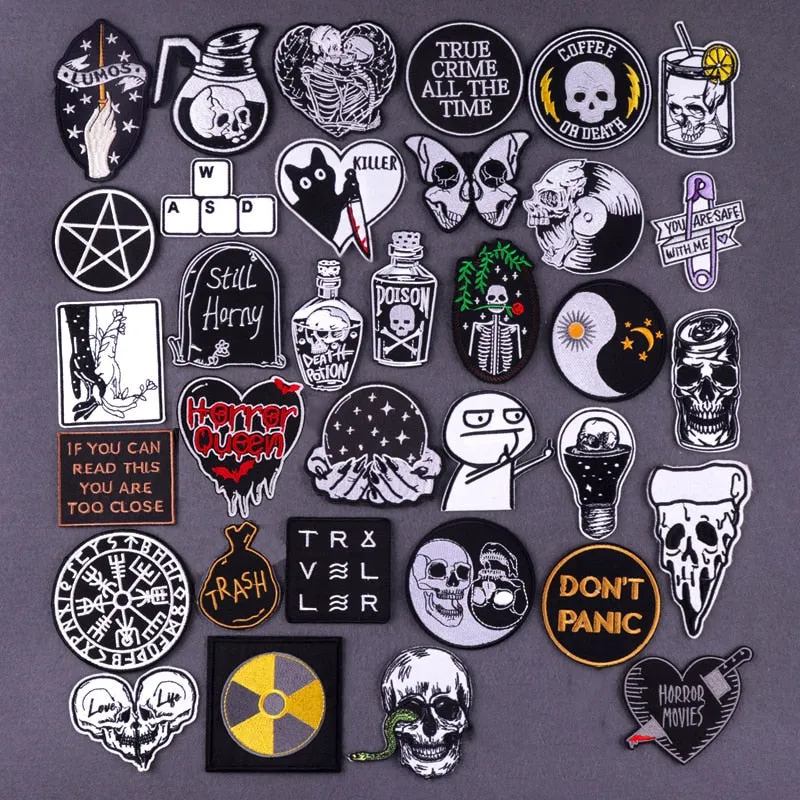 Goth On Edge Patches