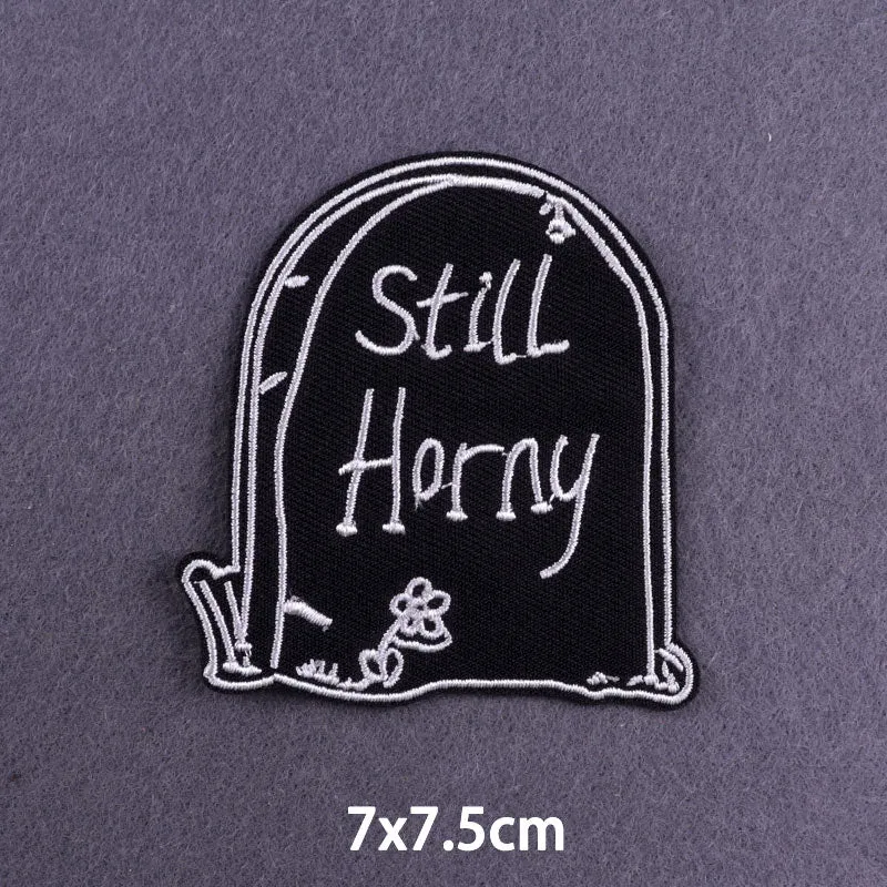Goth On Edge Patches