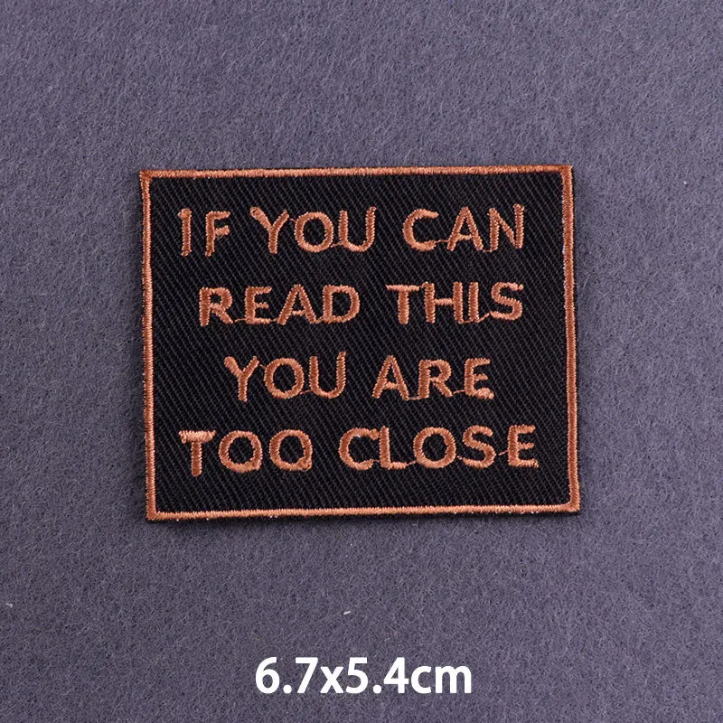 Goth On Edge Patches