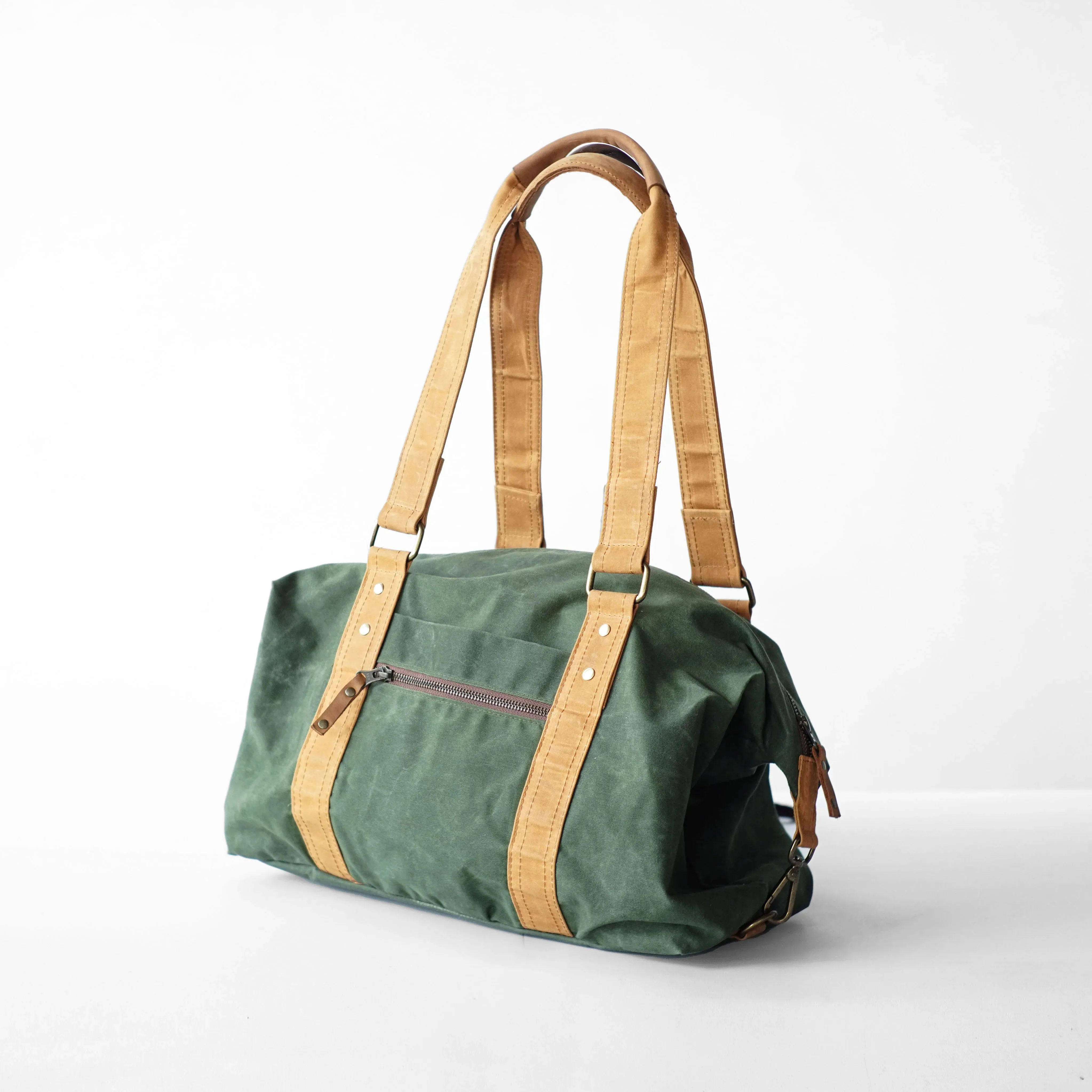 Gouache Dylan Waxed Canvas Day Bag