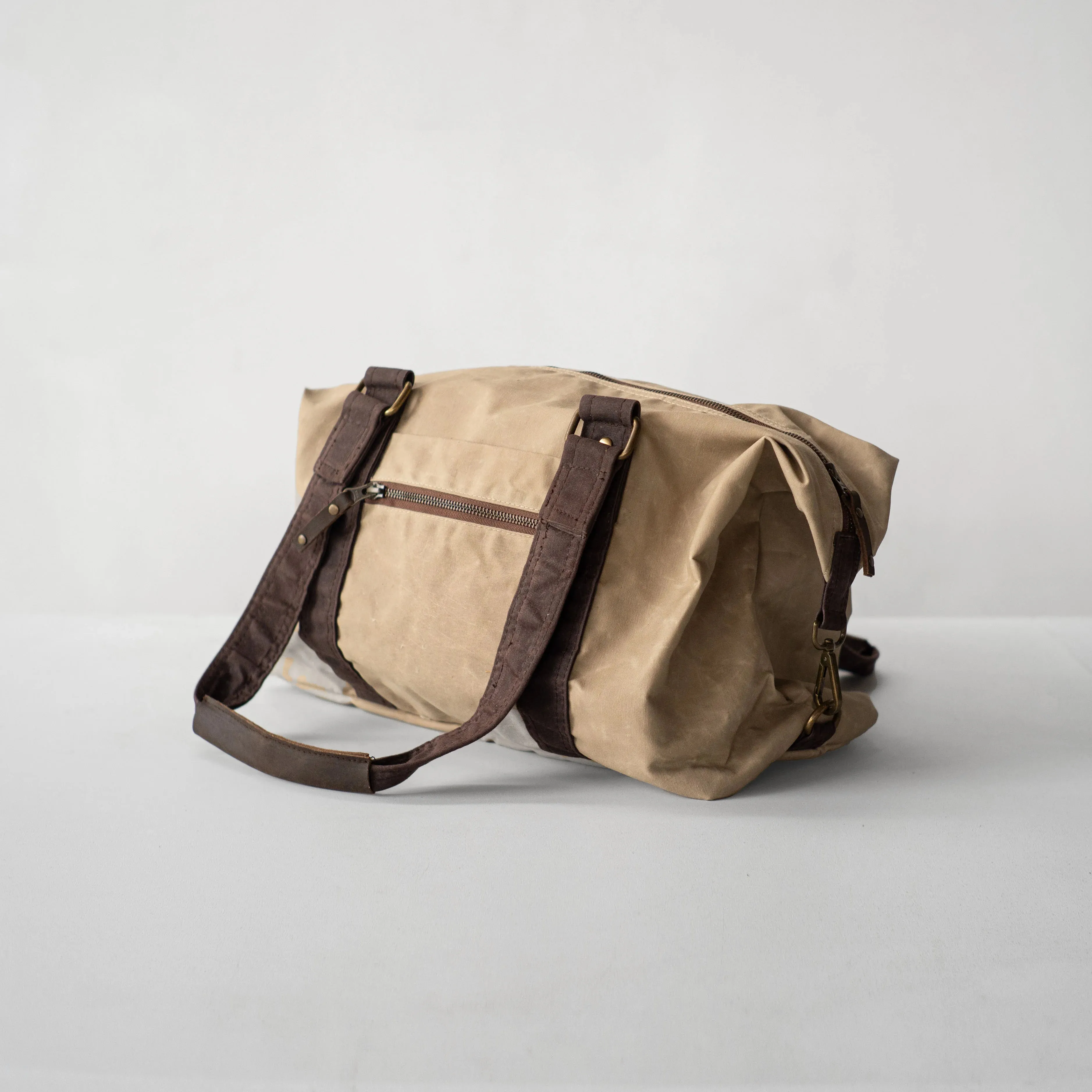 Gouache Dylan Waxed Canvas Day Bag