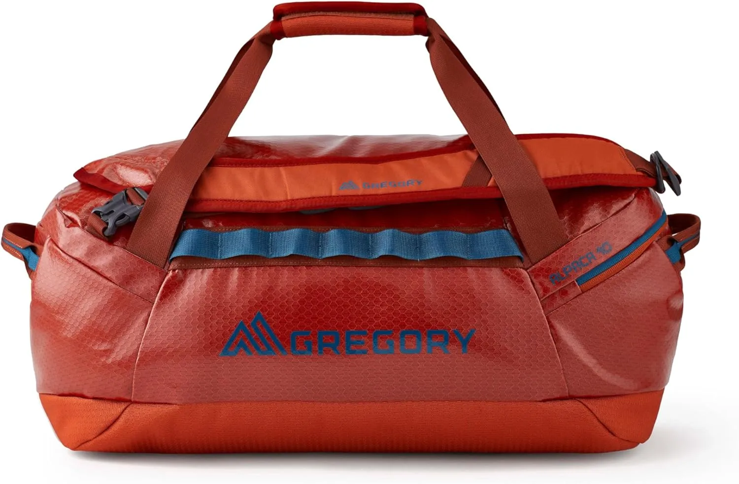 Gregory Alpaca 40L Water-Resistant Adventure Travel/Gear Organization Duffel Bag with Packing Cube Included, Redrock
