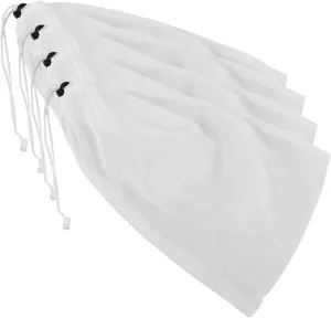 Ground/Above Ground Pool Skimmer Net Bags 4 Pack Replacement Socks for Pool Fine Mesh Filter