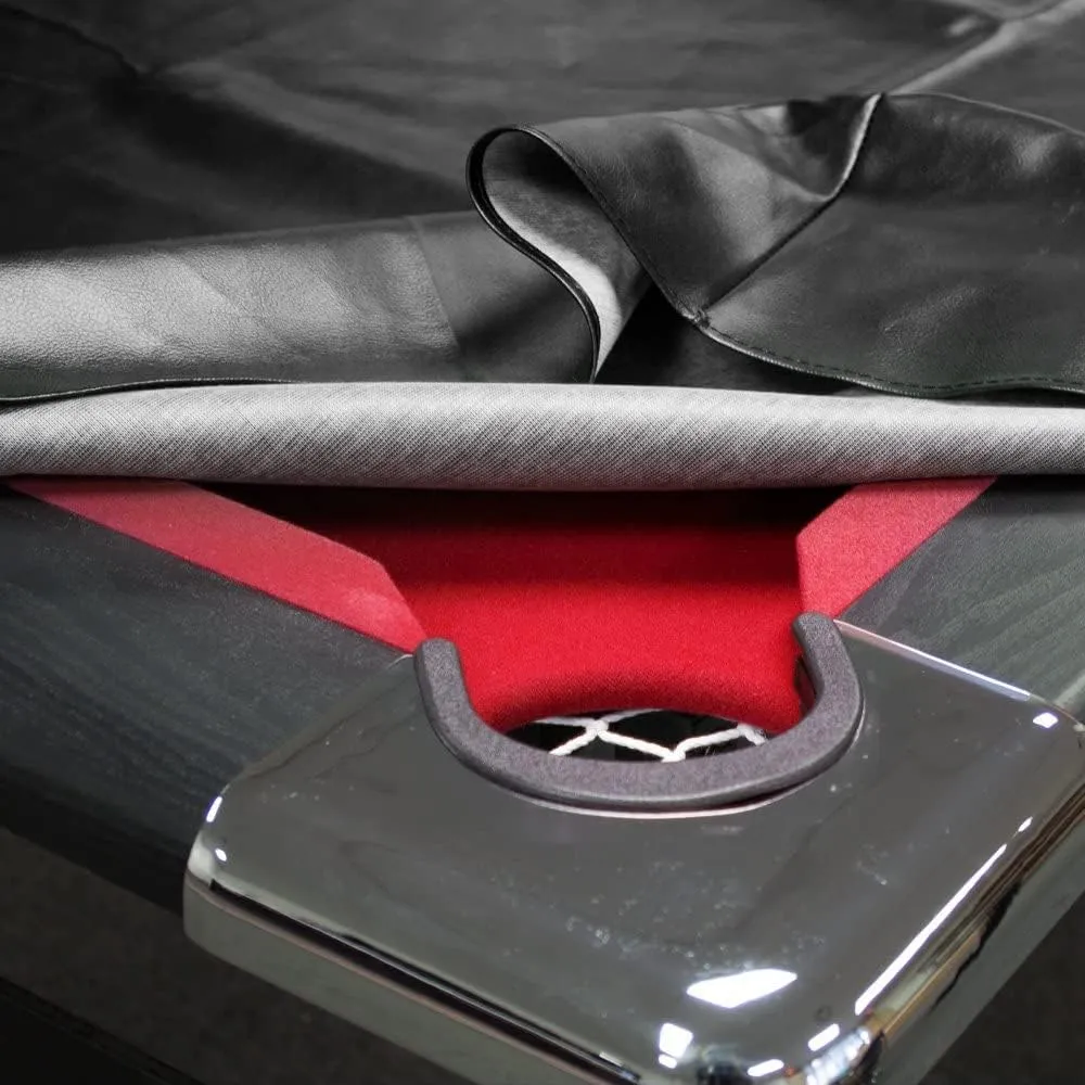 GSE Games & Sports Expert Billiard Table Covers, 7'/8'/9' Waterproof & Tearproof Heavy Duty Leatherette Pool Table Cover (Several Colors Available)