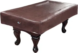 GSE Games & Sports Expert Billiard Table Covers, 7'/8'/9' Waterproof & Tearproof Heavy Duty Leatherette Pool Table Cover (Several Colors Available)