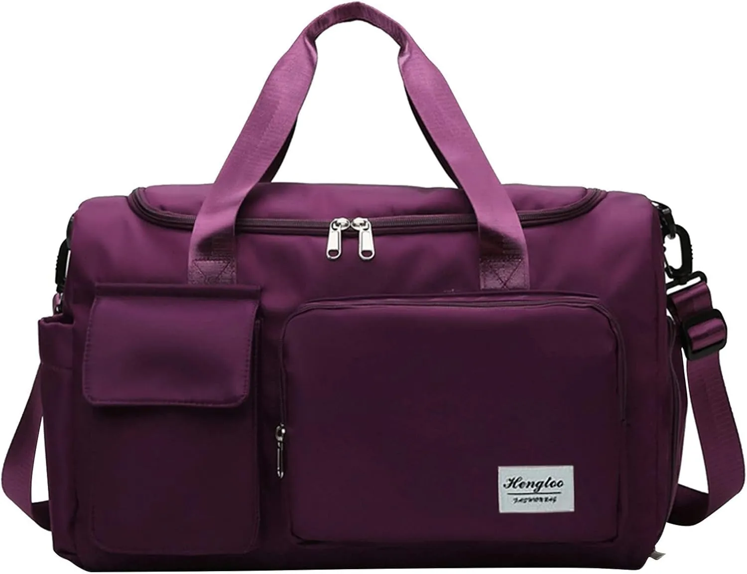 Gym Bag with Shoes Compartment,28L Travel Duffel Bags for Women,Weekender Bag for Yoga Workout Travel Sports