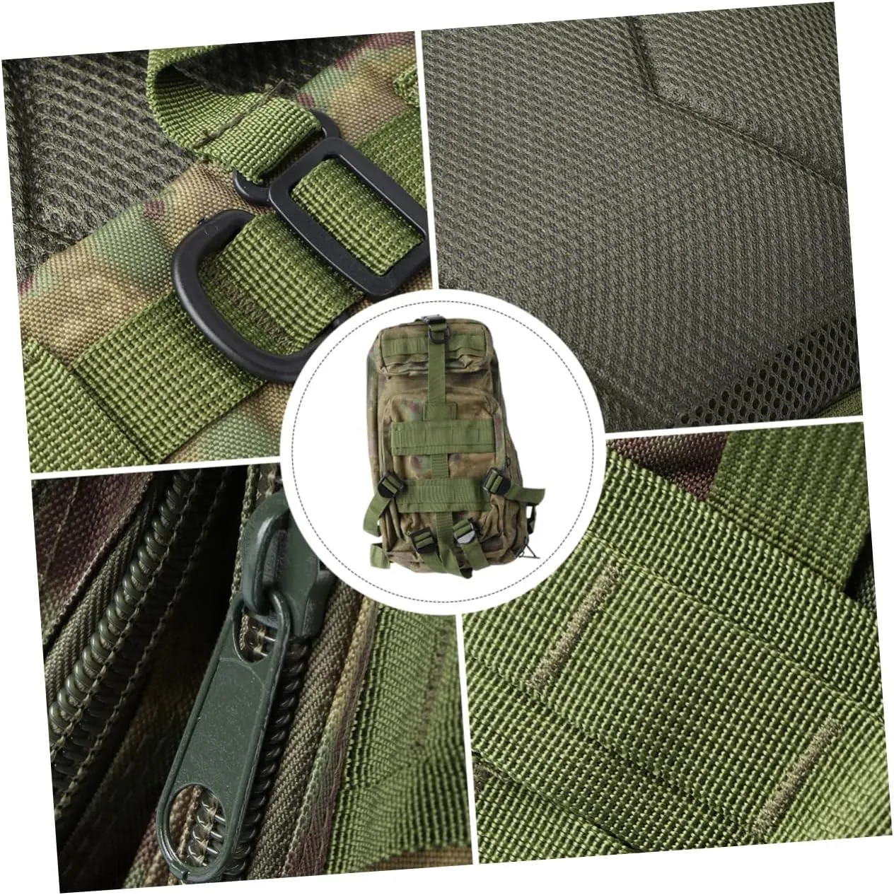 Happyyami Camouflage Backpack for Men Loveook Backpck Backpack Camouflage Daypacks for Men Rucksack Outdoor