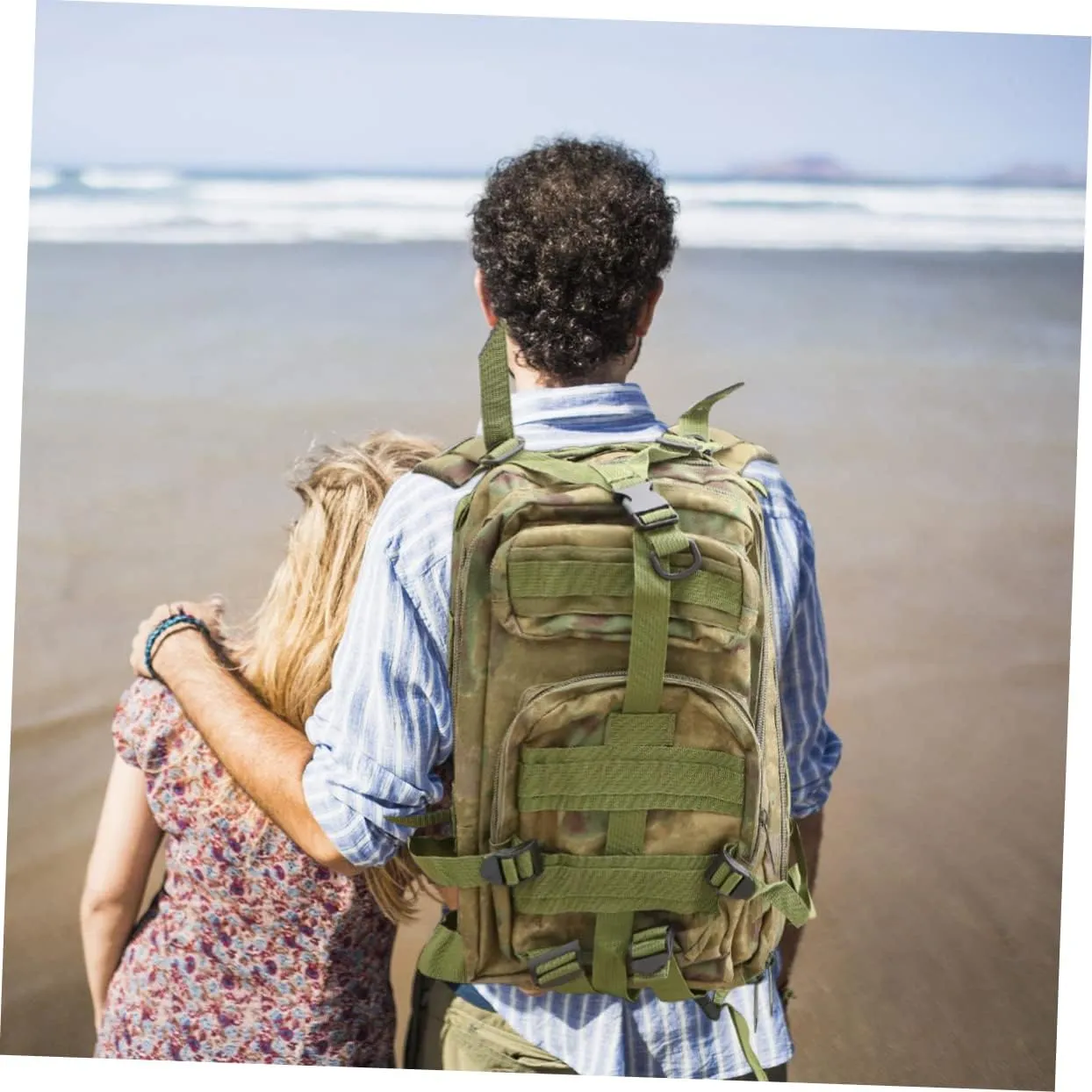 Happyyami Camouflage Backpack for Men Loveook Backpck Backpack Camouflage Daypacks for Men Rucksack Outdoor
