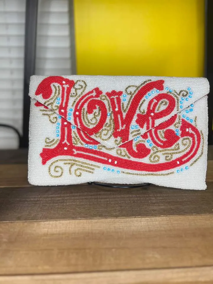 Heartwoven Elegance Clutch