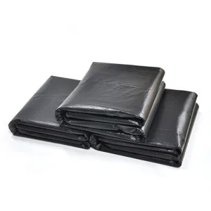 Heavy Duty Bin Liners 100PCS 4Sizes Black Refuse Sacks