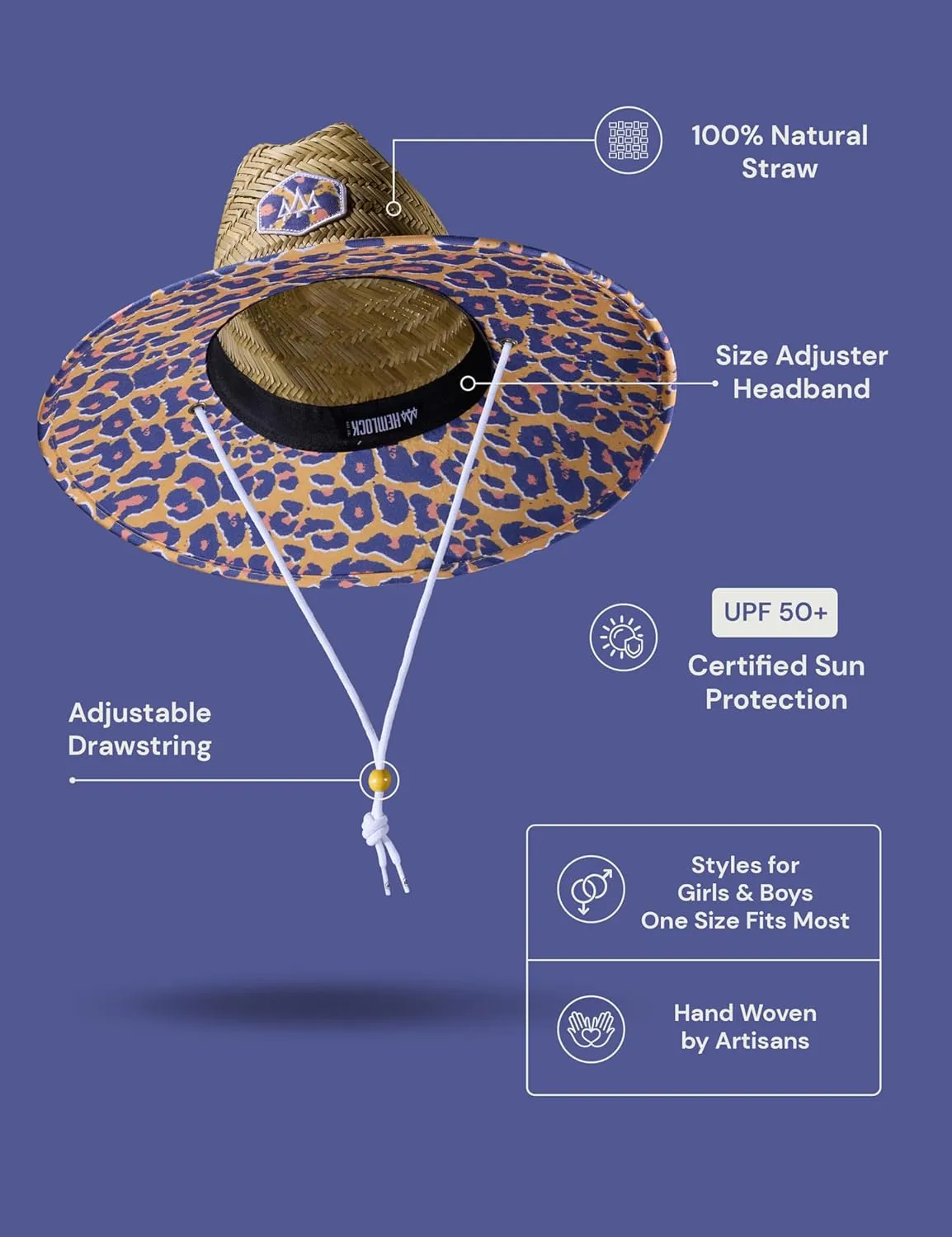 Hemlock Hat Co. - Kids Straw Hats