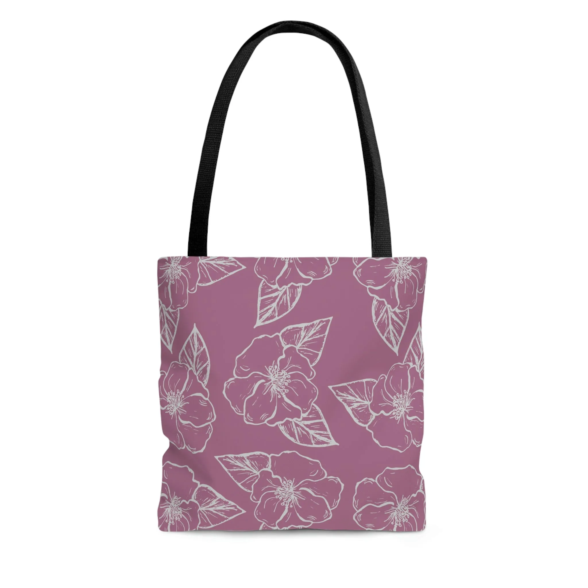 Hibiscus Floral Tote Bag