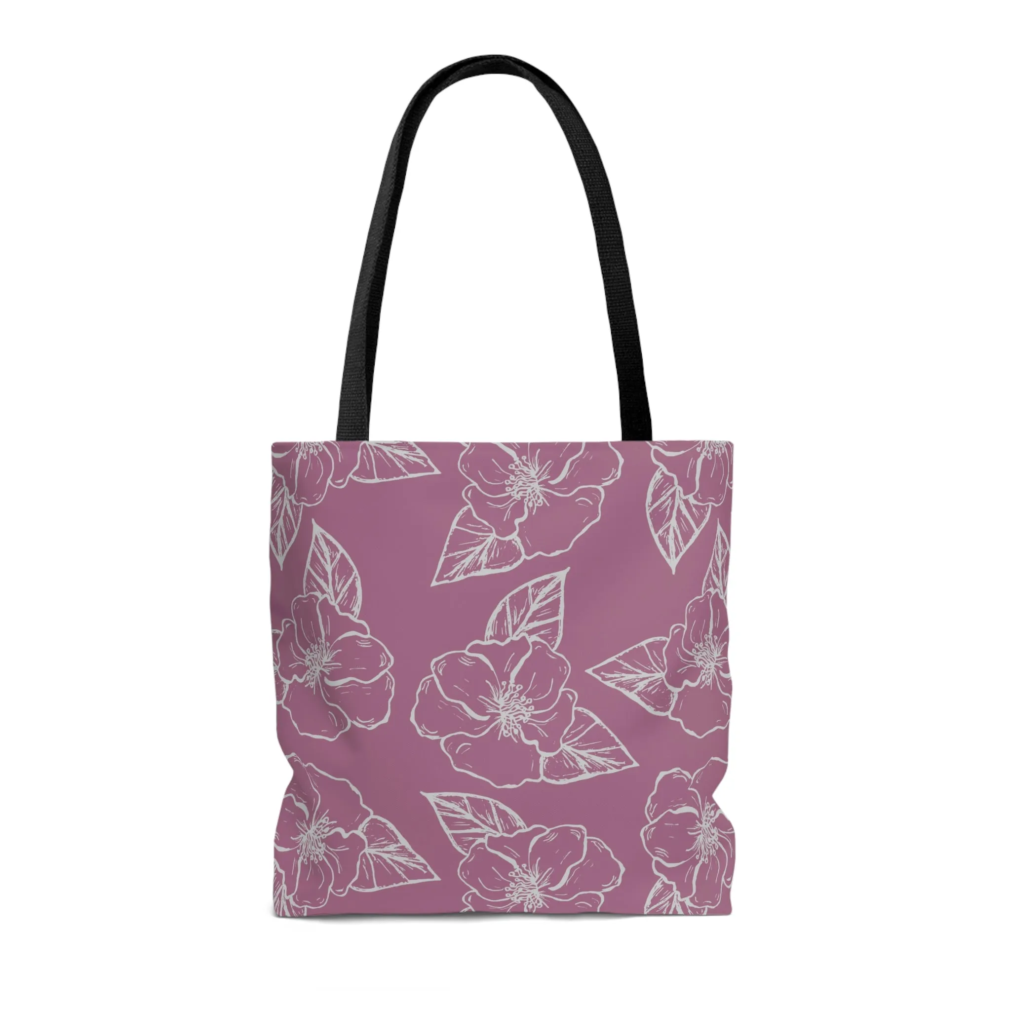 Hibiscus Floral Tote Bag