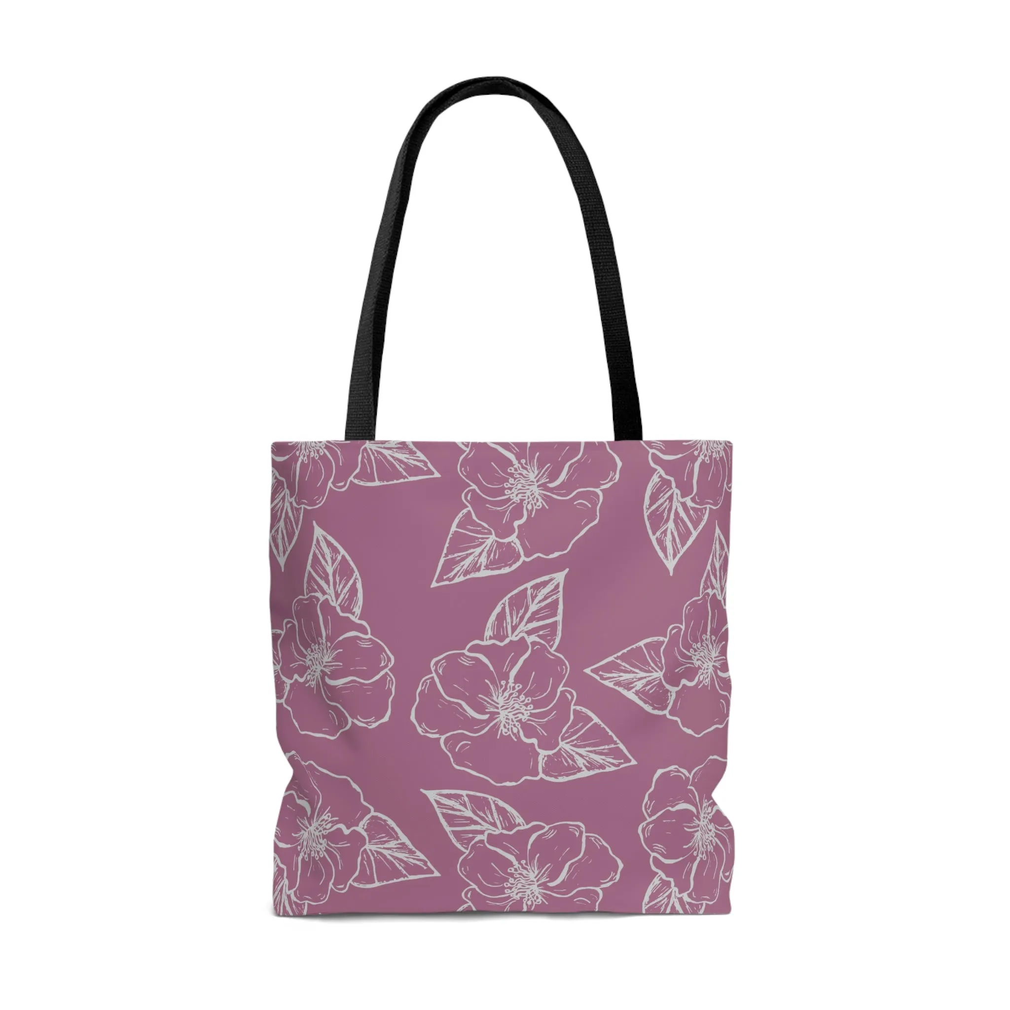 Hibiscus Floral Tote Bag