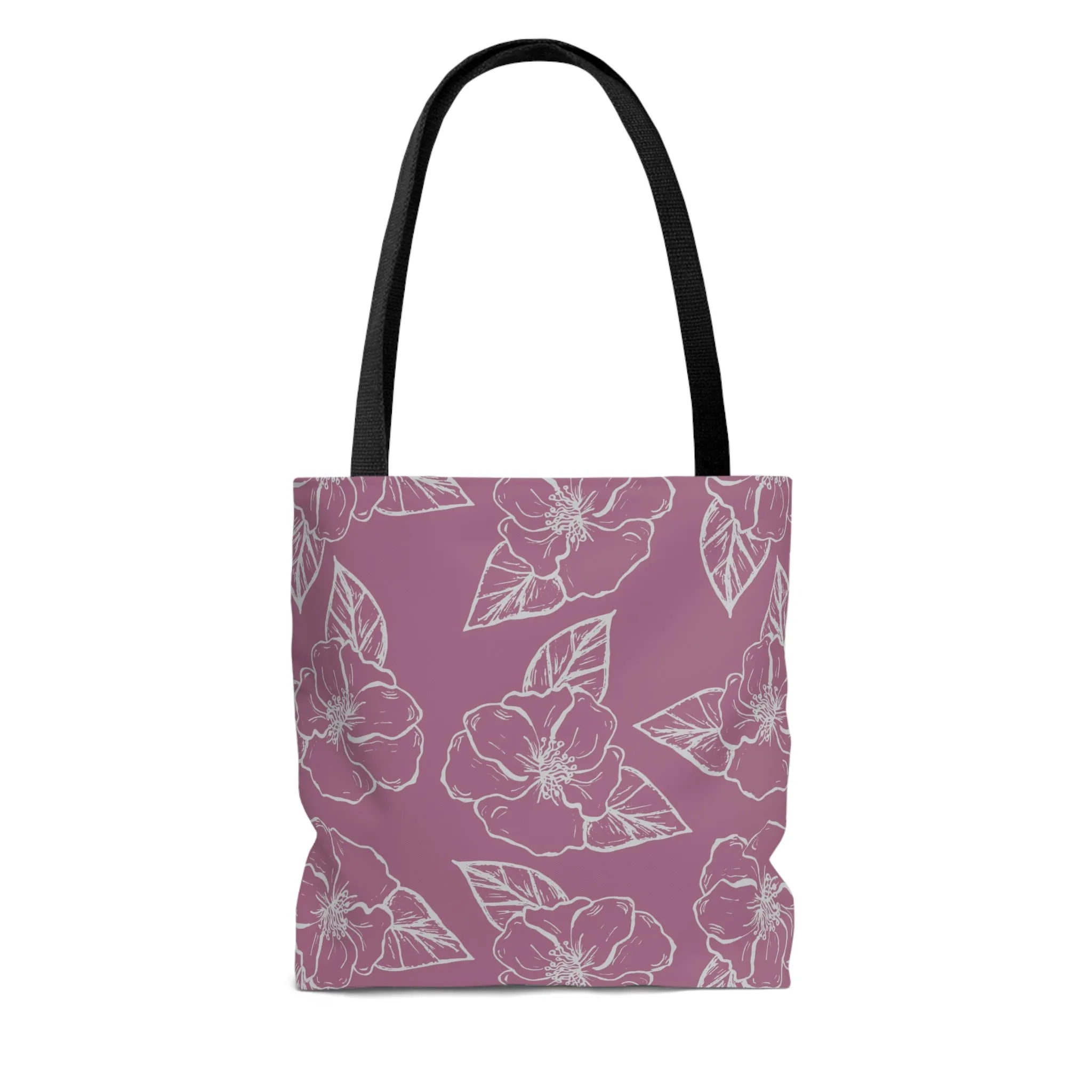 Hibiscus Floral Tote Bag