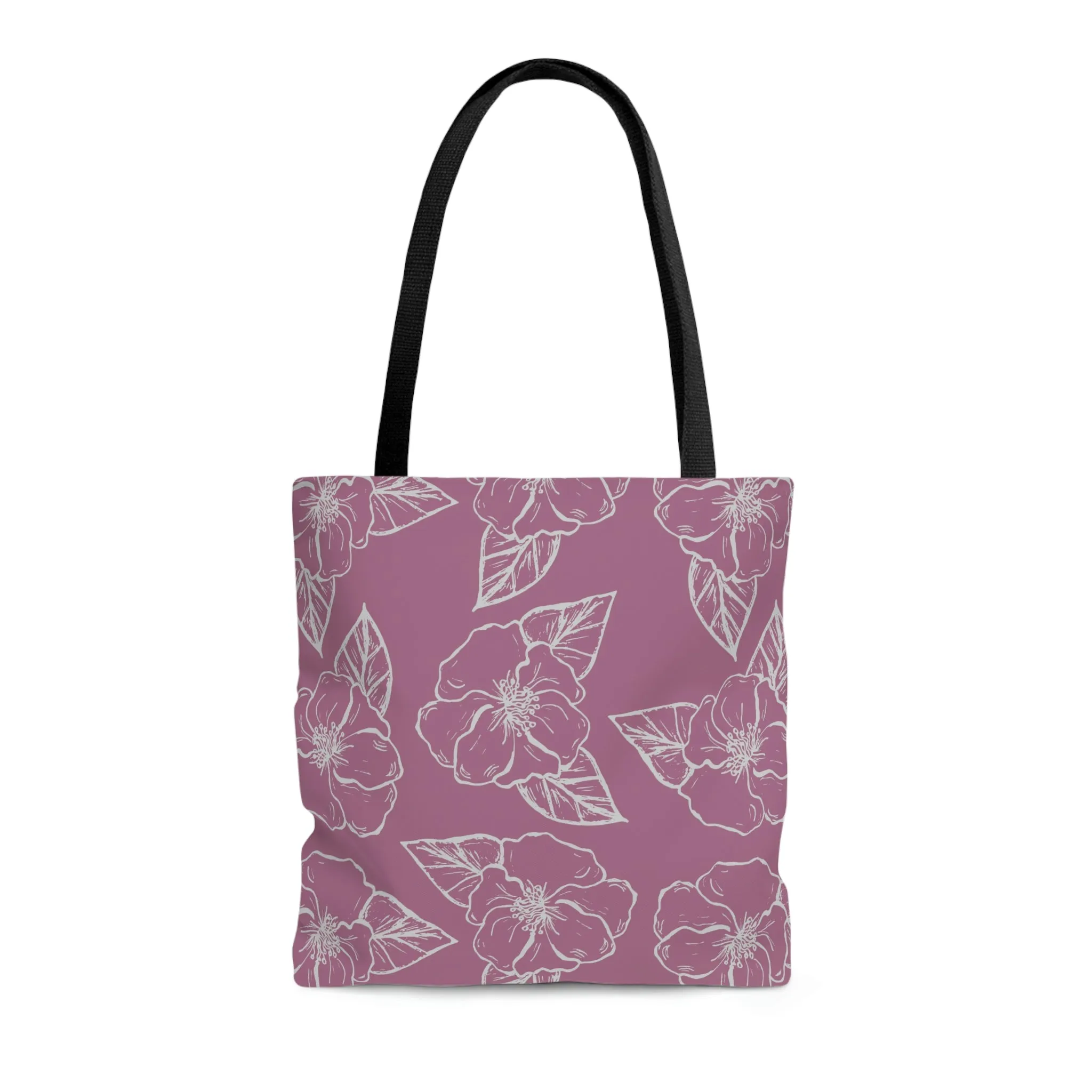 Hibiscus Floral Tote Bag