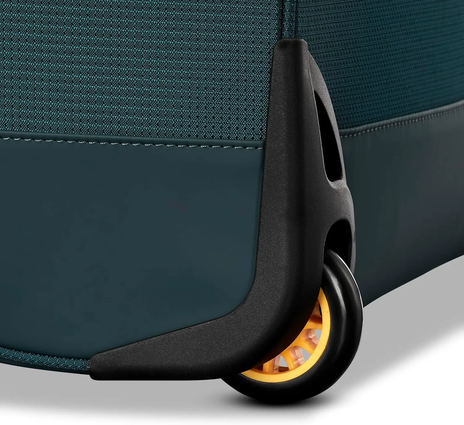High Sierra Hi-Life 28-Inch Medium Wheeled Duffle - Features Smooth Rolling Wheels, WetPak Pockets, Stack-It Strap, Adjustable Handle, Fleece Pocket, Padded Laptop Sleeve, Expandable - Green/Yellow
