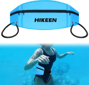 Hikeen Swim Belt for Adults/Kids,Water Aerobics Equipment with Fixing Straps and Zipped Pocket,Adults Pool Exercise Equipment for Pool Exercises and Workouts