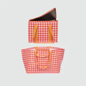 Houndstooth Beach/Large Shopping Pack