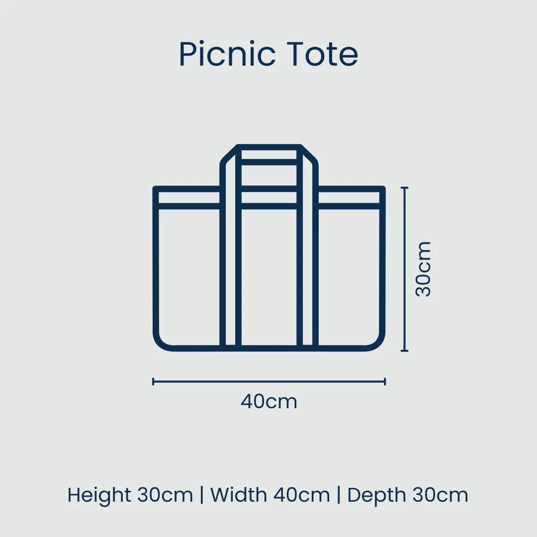 Houndstooth Beach/Large Shopping Pack