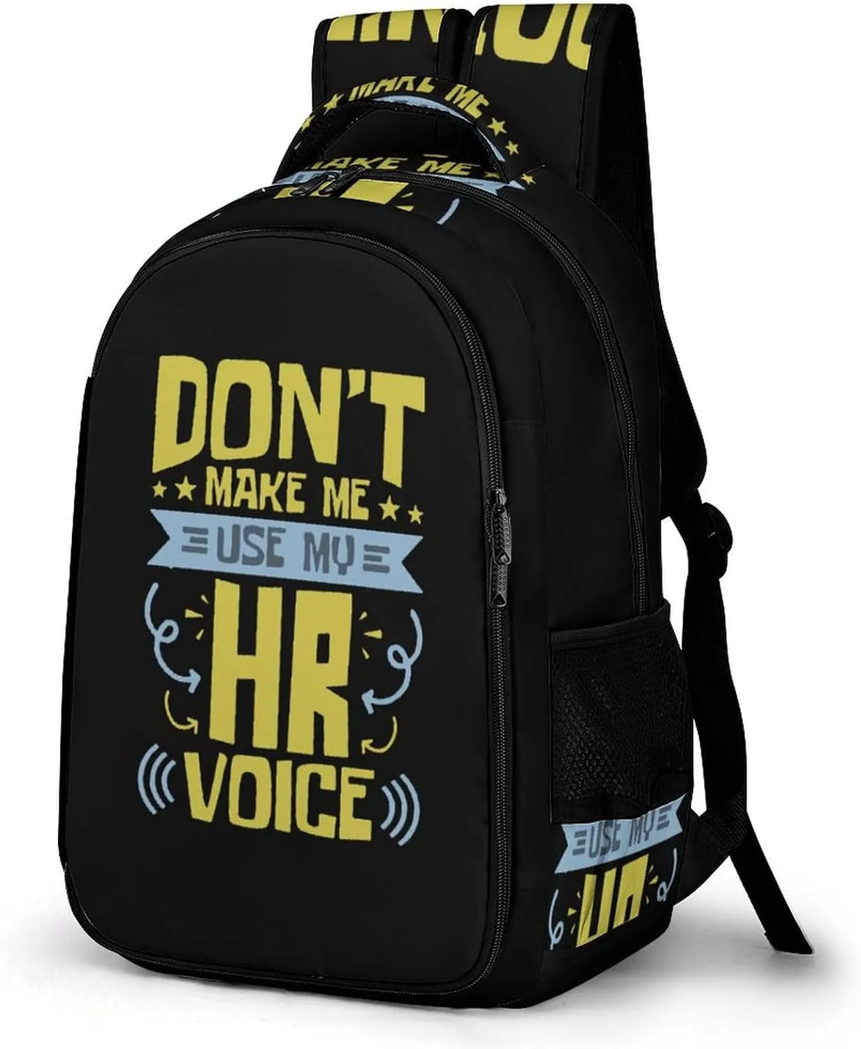 Human Resources HR Voice Basic Backpack Travel Daypack for Men Women Work Hiking Laptop Bag