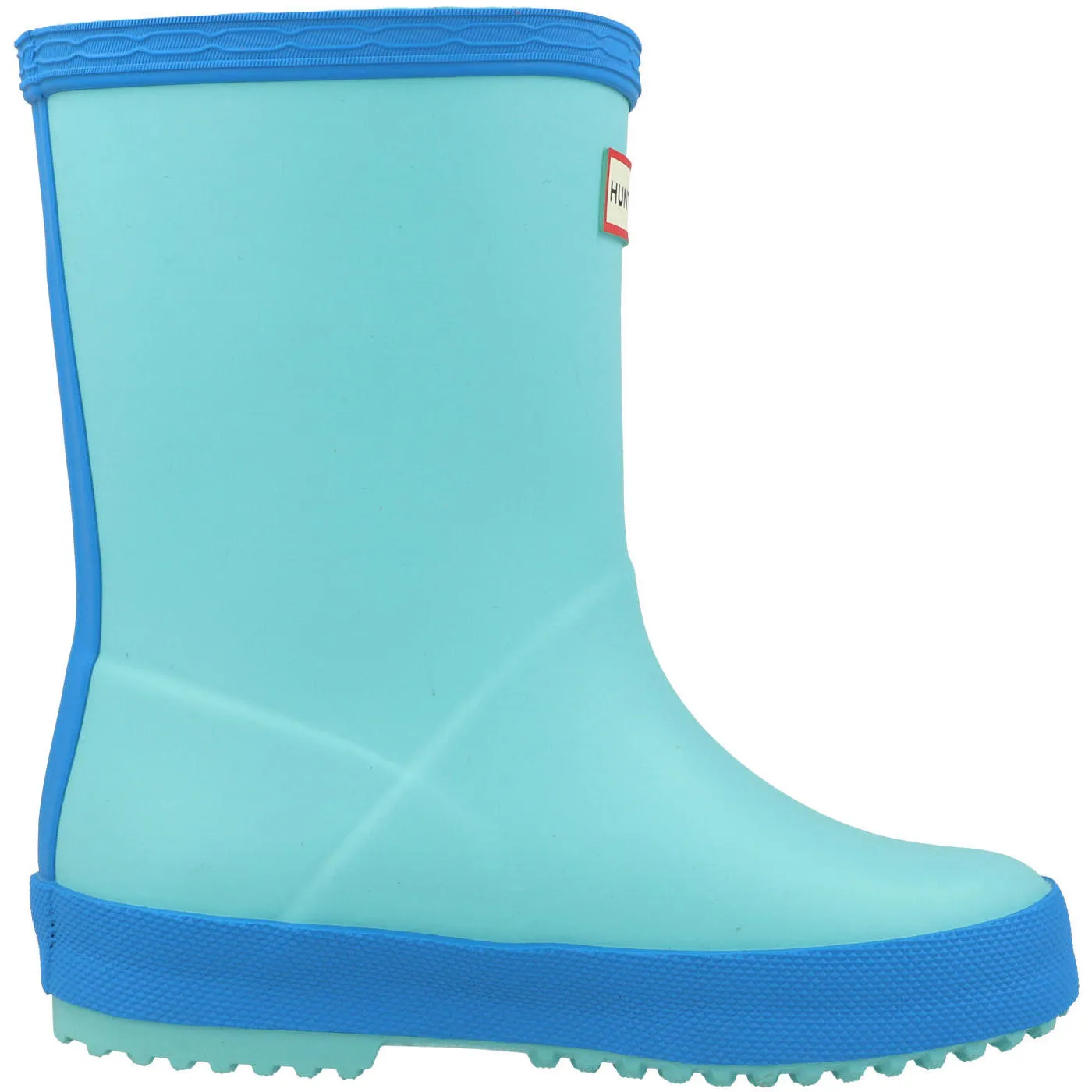 Hunter Kids Wellington Boots Pool Blue