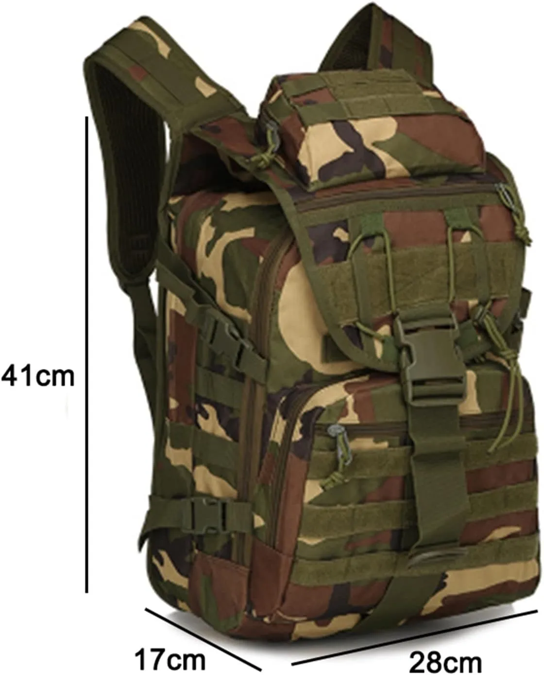 Hunting Backpacks Camouflage Outdoor Camouflage Camping Bag Oxford Waterproof(A)
