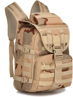 Hunting Backpacks Camouflage Outdoor Camouflage Camping Bag Oxford Waterproof(B)