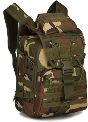 Hunting Backpacks Camouflage Outdoor Camouflage Camping Bag Oxford Waterproof(C)