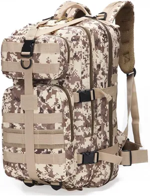 Hunting Backpacks Camouflage Outdoor Light Waterproof Backpack Chest Vest Hunting Bag(B)