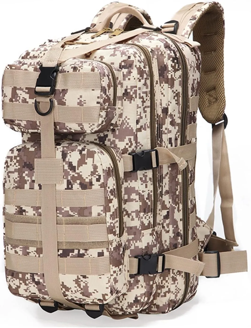Hunting Backpacks Camouflage Outdoor Light Waterproof Backpack Chest Vest Hunting Bag(B)