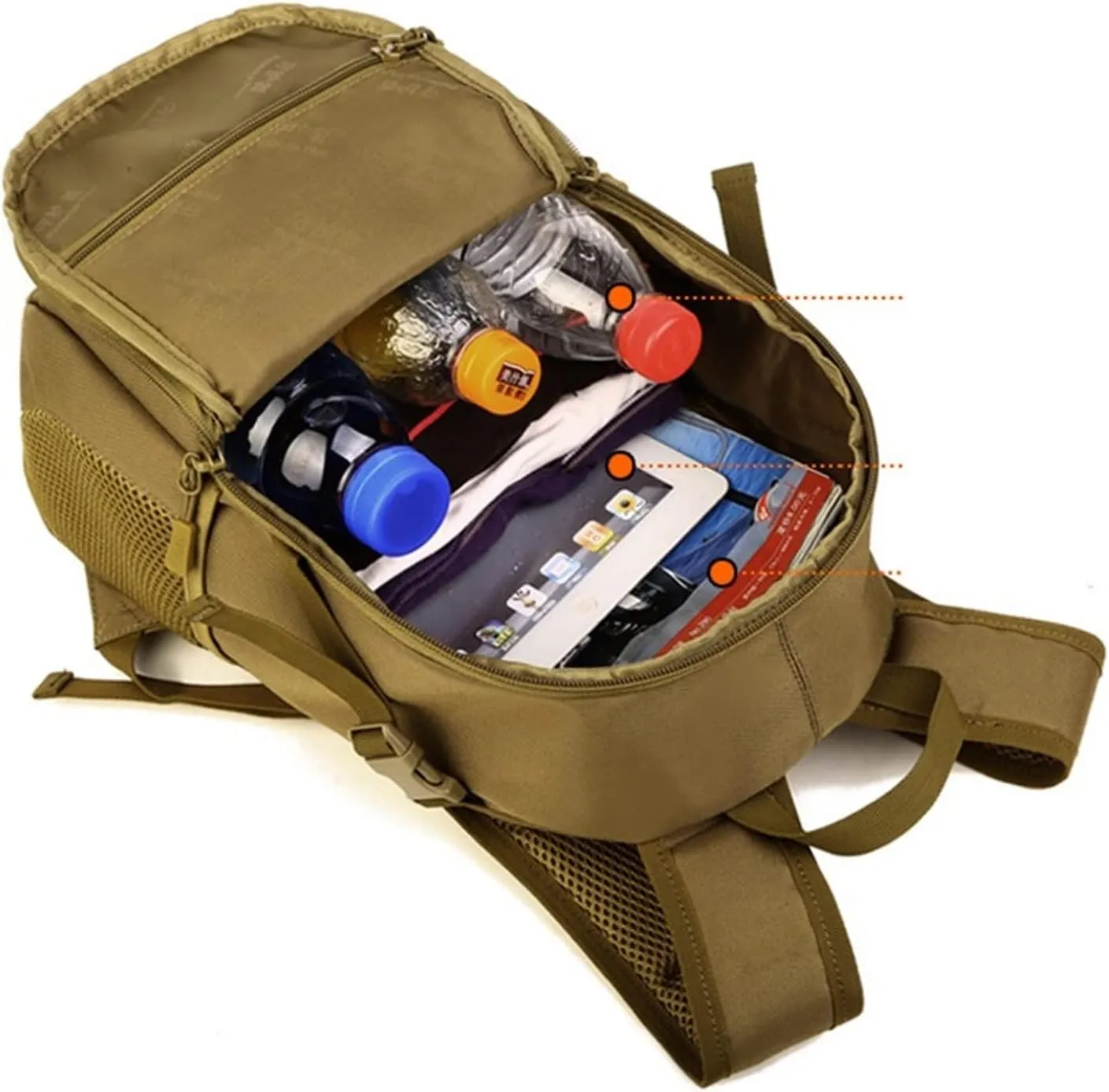 Hunting Backpacks Camouflage Outdoor Light Waterproof Backpack Chest Vest Hunting Bag(C)
