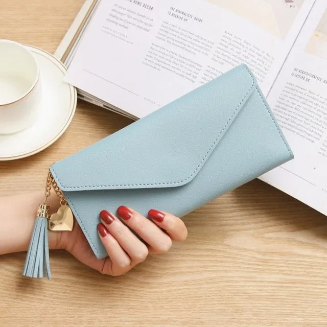 Incredible sale Gray Fashion Zipper Purses Wallets 2019 Section Leather Red Soft Simple Long Bag Womens Wallet PU Affordable Money Black White Clutch