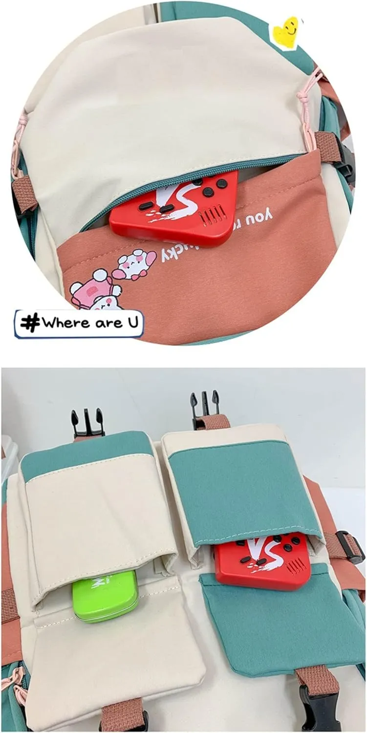 ISaikoy Anime Future Diary Backpack Bookbag Shoulder School Bag Daypack Laptop Bag 5