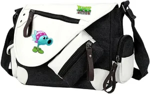 ISaikoy Anime Plants vs. Zombies Messenger Bag Satchel Crossbody Bag Handbag Shoulder Bag Style 10