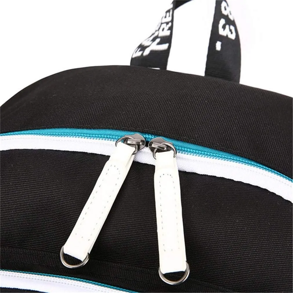 ISaikoy Anime Solo Leveling Backpack Daypack Laptop School Bag Bookbag with USB Charging Port 4