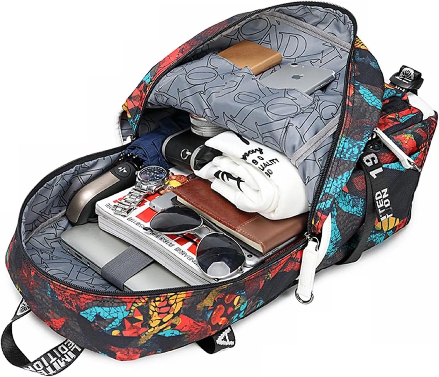 ISaikoy Anime Sword Art Online Backpack Bookbag Daypack School Bag Laptop Shoulder Bag M12
