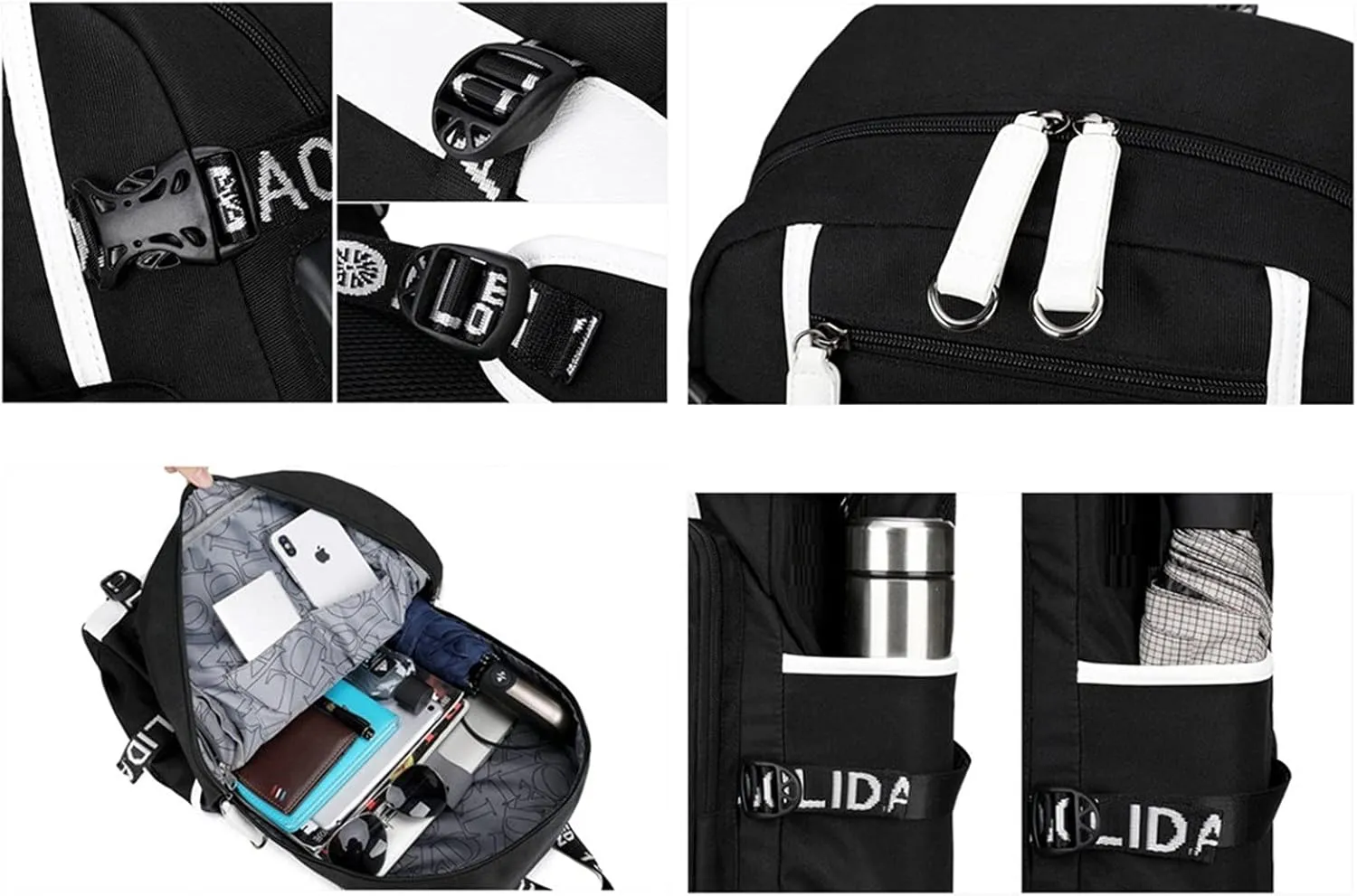 ISaikoy Anime Toilet Bound Hanako kun Backpack Satchel Bookbag Daypack School Bag Shoulder Bag