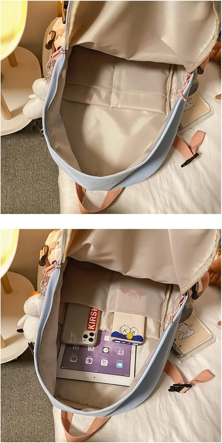 ISaikoy Anime Toilet-bound Hanako-kun Backpack Students Bookbag Shoulder School Bag Daypack Laptop Bag 13