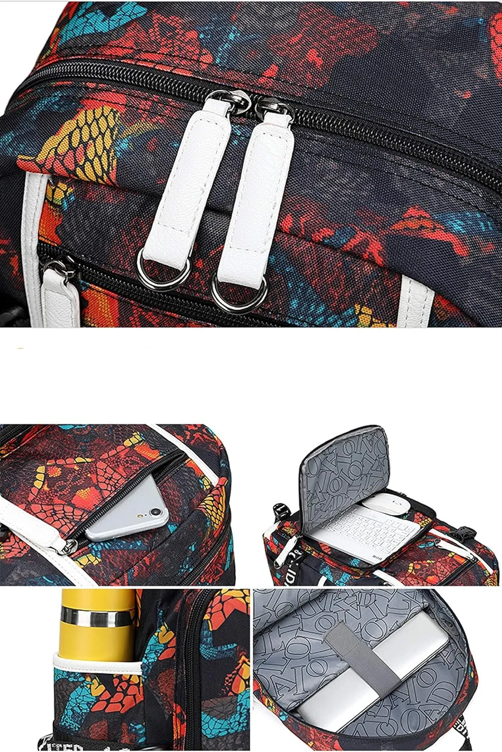 ISaikoy Toilet Bound Hanako kun Backpack Bookbag Daypack School Bag Shoulder Bag Style1