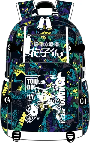 ISaikoy Toilet Bound Hanako kun Backpack Bookbag Daypack School Bag Shoulder Bag Style1