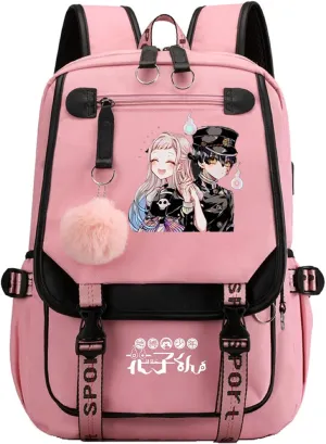 ISaikoy Toilet Bound Hanako Kun Backpack School Bag Shoulder Bag Handbag Bookbag Style A10