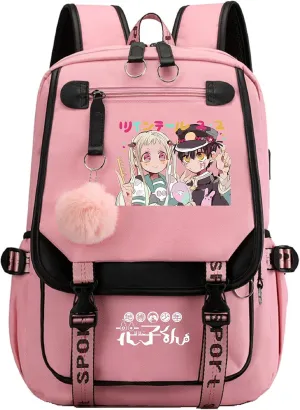 ISaikoy Toilet Bound Hanako Kun Backpack School Bag Shoulder Bag Handbag Bookbag Style A1