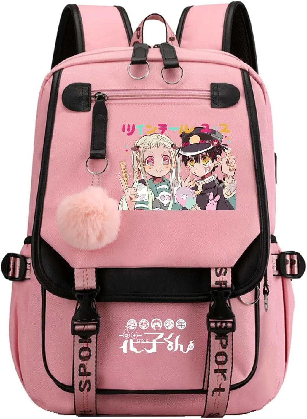 ISaikoy Toilet Bound Hanako Kun Backpack School Bag Shoulder Bag Handbag Bookbag Style A1