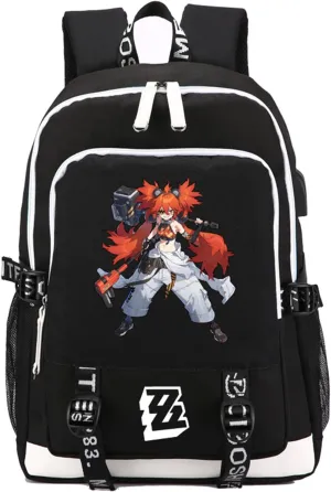 ISaikoy Zenless Zone Zero Backpack Daypack Bookbag Laptop Bag School Bag with USB Port 11